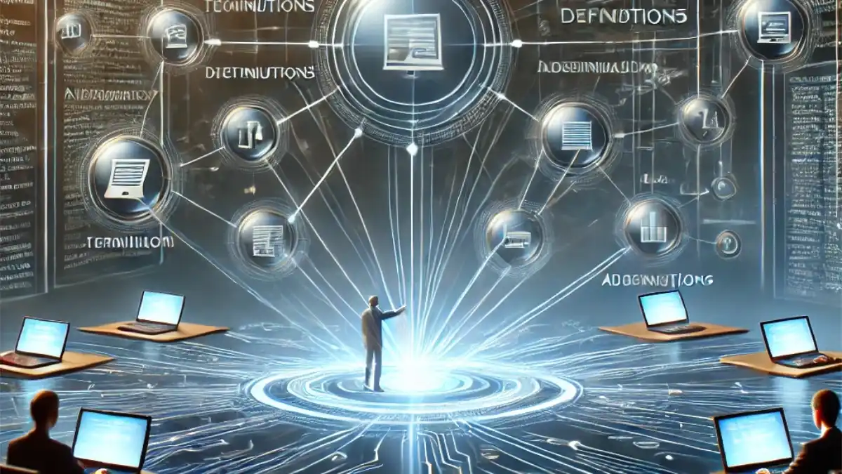 Division of work in terminology management